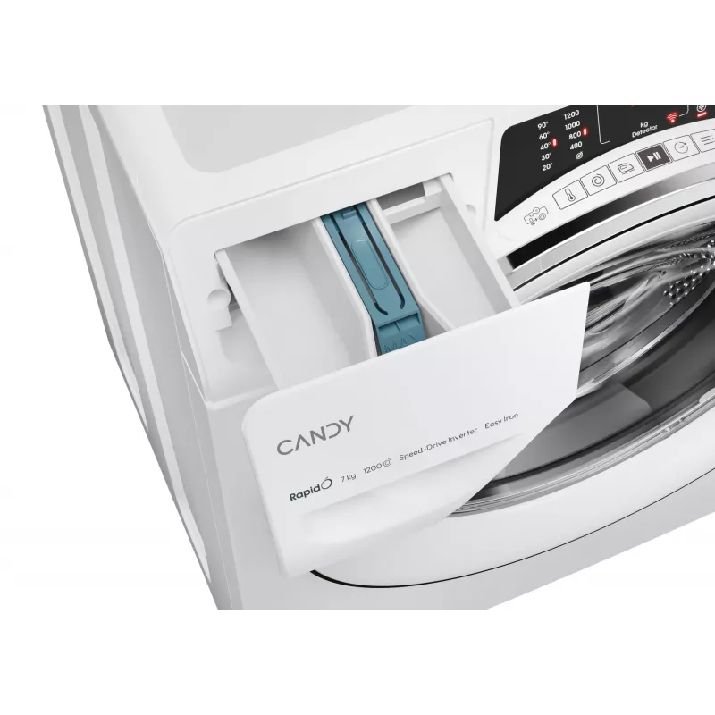 Candy RapidÓ RO41274DWMCT/1-S Waschmaschine Frontlader 7 kg 1200 U/min Weiß