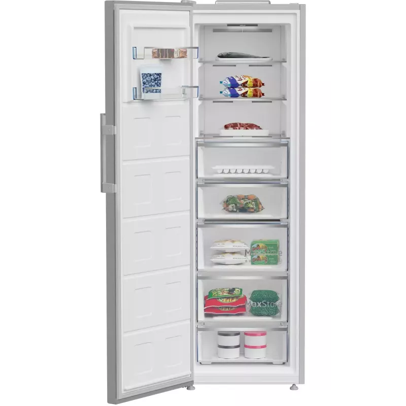 Beko B5RMFNE314X Gefrierschrank Standgerät 286 L Edelstahl