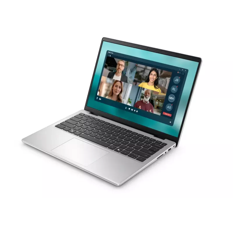 Laptop Dell Pro 14 Essential PV14250 — 14 Zoll 2K (1920×1200) entspiegelt, Intel Core 3, 8 GB DDR5, 512 GB SSD, Intel Graphics, Ubuntu, 802.11ax, Platinum Silver