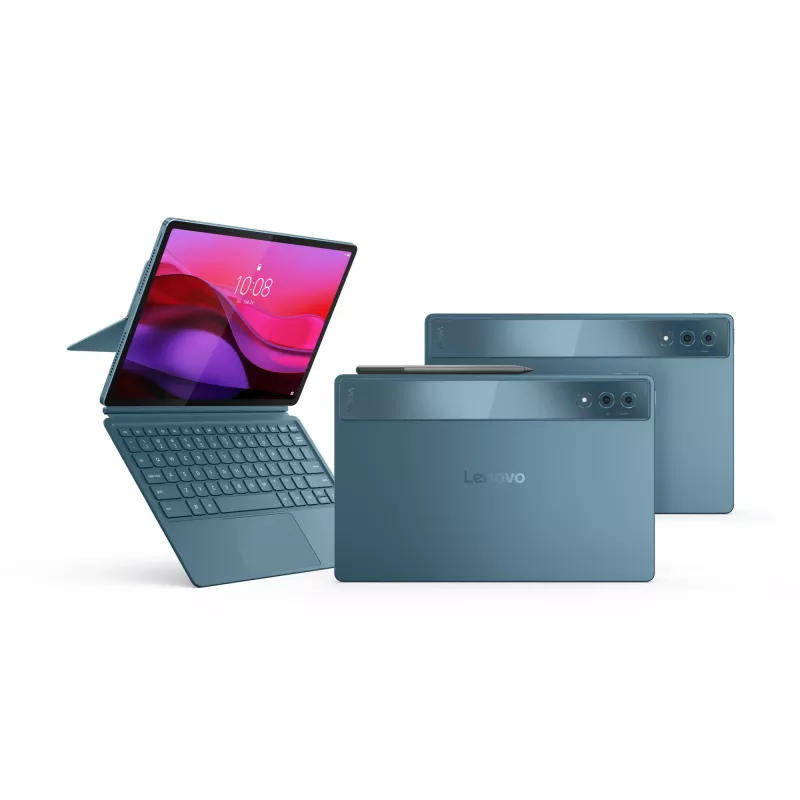 Lenovo Yoga Tab Plus Snapdragon 256 GB 32,3 cm (12,7 Zoll) 16 GB Wi-Fi 7 (802.11be) Android 14 Blaugrün