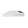 Kabellose Bluetooth-Tastatur Lenovo 800 — US-Englisch-Layout, selbstladend, weiß