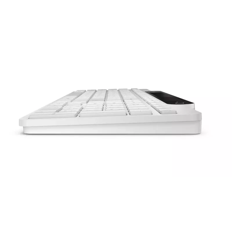 Kabellose Bluetooth-Tastatur Lenovo 800 — US-Englisch-Layout, selbstladend, weiß