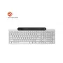 Kabellose Bluetooth-Tastatur Lenovo 800 — US-Englisch-Layout, selbstladend, weiß