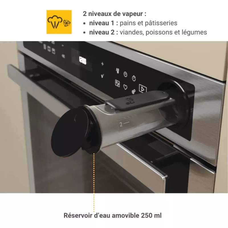 Whirlpool AKZ9S 8271 IX 73 L Edelstahl