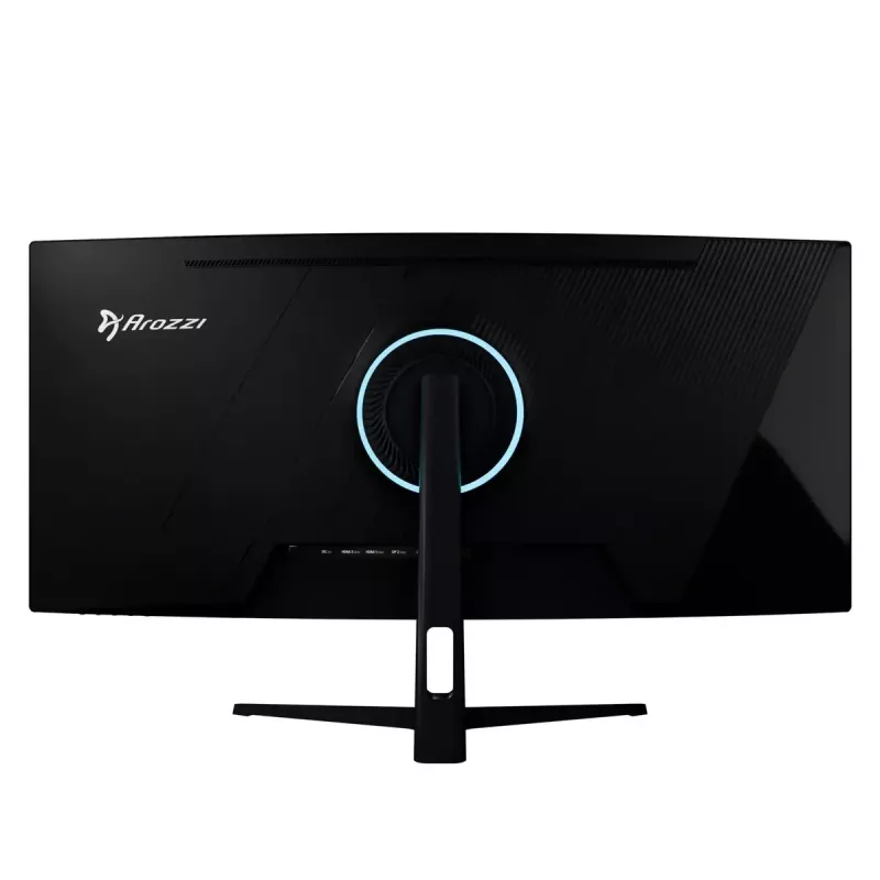 34 Zoll Curved Monitor Arozzi Nova — 34 Zoll (86,4 cm), 3440×1440, 21:9, VA LED, 1 ms, VESA, integrierte Lautsprecher, Schwarz