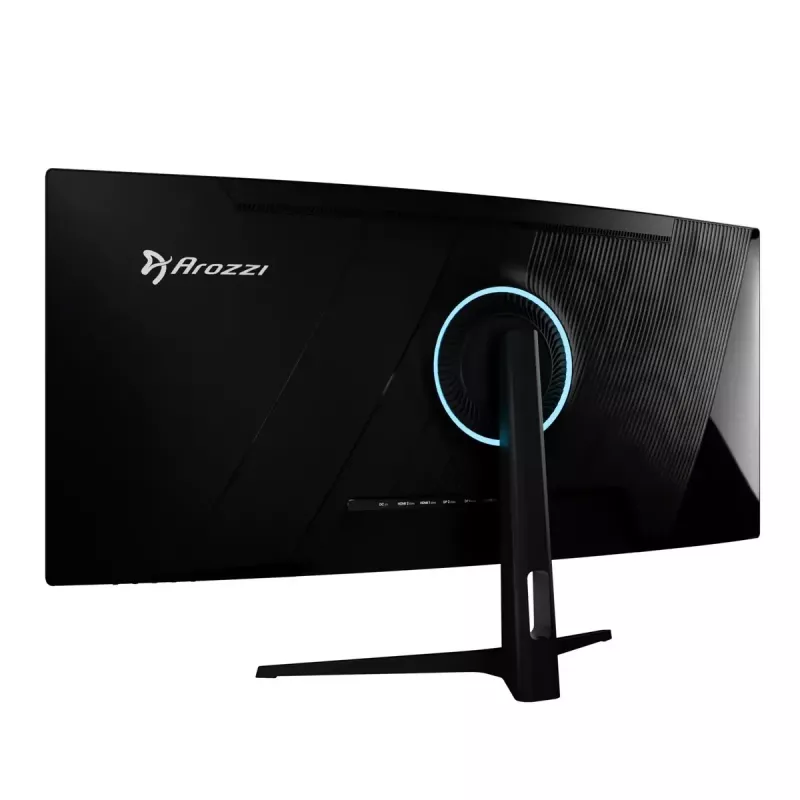 34 Zoll Curved Monitor Arozzi Nova — 34 Zoll (86,4 cm), 3440×1440, 21:9, VA LED, 1 ms, VESA, integrierte Lautsprecher, Schwarz