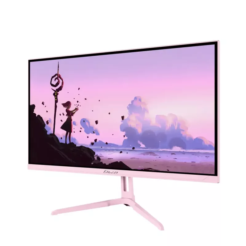 Computer-Monitor Arozzi Nova 24 Zoll (60,5 cm) Full HD 1920x1080 LED 1 ms 16:9 Pink VESA Integrierte Lautsprecher