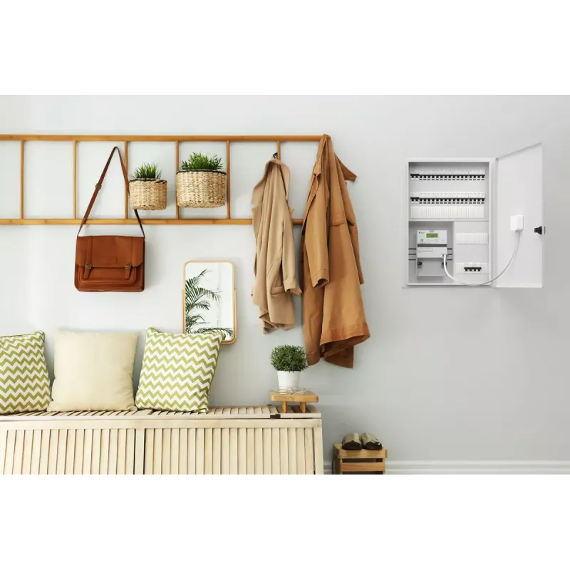 Ladungsausgleichsmodul Zaptec Sense Bundle, weiß, 150 A max., 5,5 V, Wi‑Fi 802.11b/g/n, für Innenbereiche, 58,6×58,4×25,1 mm