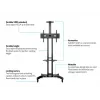 Multibrackets M Public Floorstand Basic 150 inkl. Ablage & Kamerahalterung