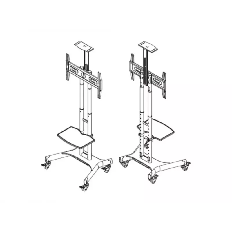 Multibrackets M Public Floorstand Basic 150 inkl. Ablage & Kamerahalterung