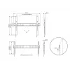 Multibrackets M Universal Wallmount Fixed X Large