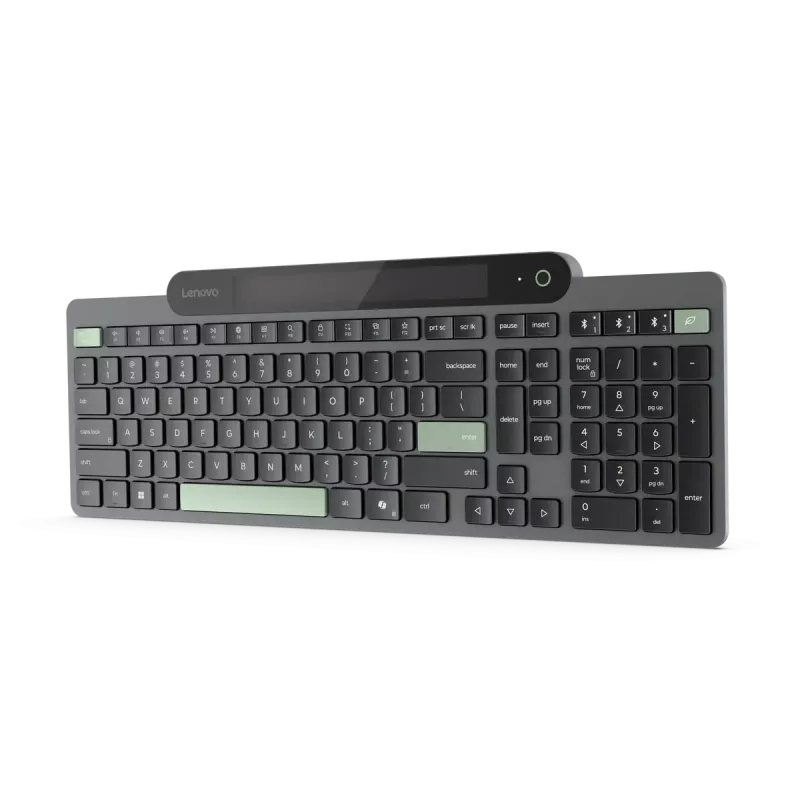 Lenovo | Self-Charging | Tastatur | Bluetooth | Estnisch | Schwarz