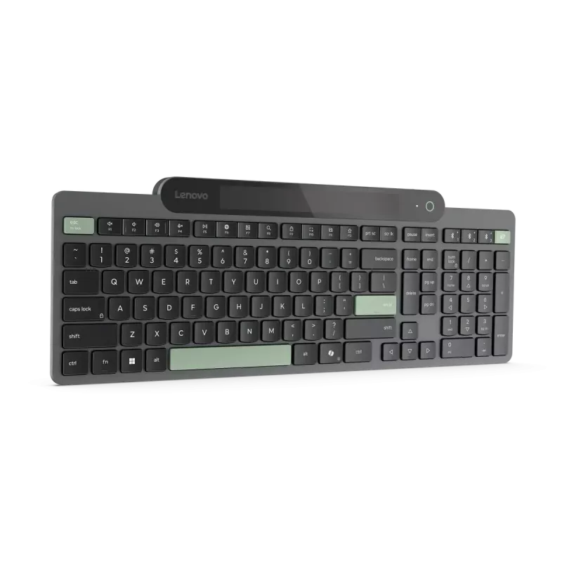 Lenovo | Self-Charging | Tastatur | Bluetooth | Estnisch | Schwarz
