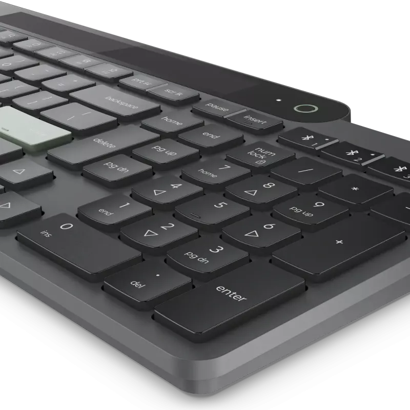 Lenovo | Self-Charging | Tastatur | Bluetooth | Estnisch | Schwarz