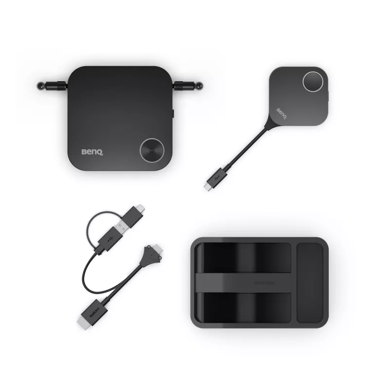 Drahtloses Präsentationssystem BenQ InstaShow WDC15 HDMI Desktop Schwarz