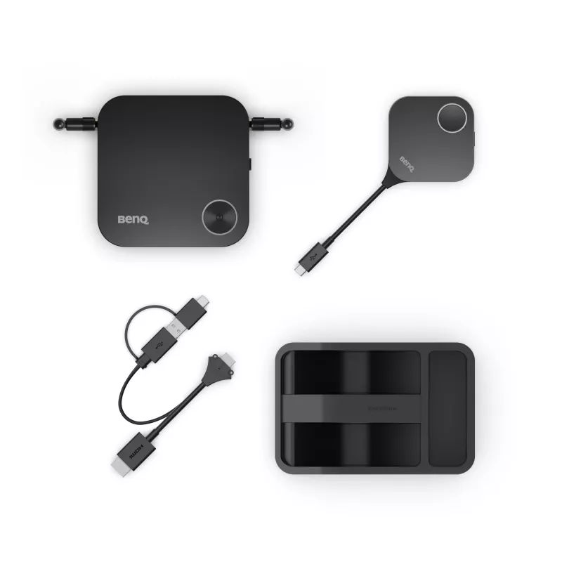 Drahtloses Präsentationssystem BenQ InstaShow WDC15 HDMI Desktop Schwarz