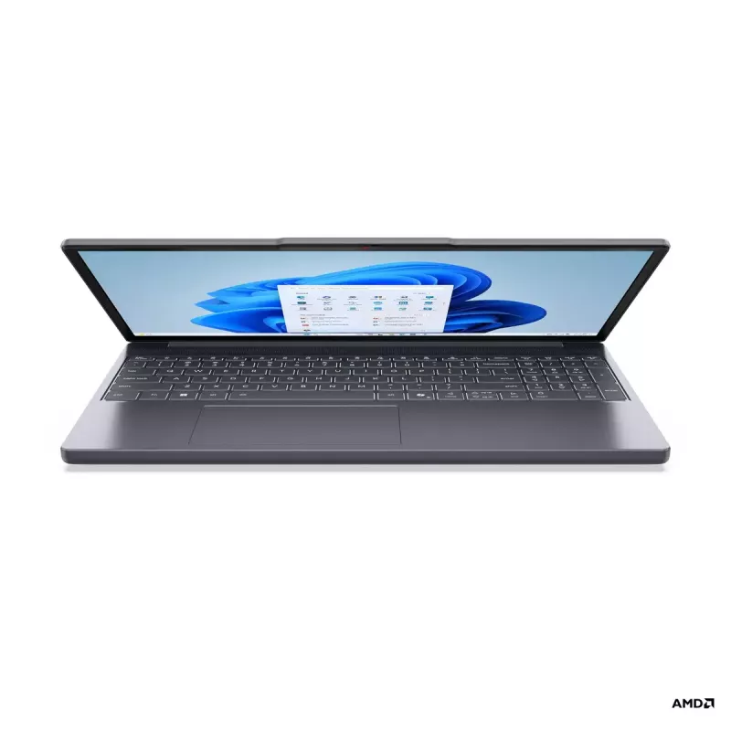 Laptop Lenovo IdeaPad schlank 3 15AMN8 — 15,6 Zoll FHD TN 1920x1080, AMD Ryzen 3 7320U, 16GB LPDDR5, 512GB SSD, AMD Radeon 610M, Windows 11 Home, Arctic Grey