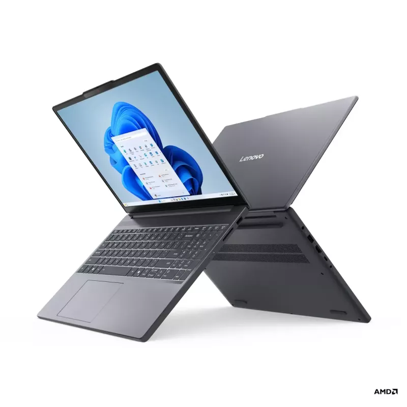 Laptop Lenovo IdeaPad schlank 3 15AMN8 — 15,6 Zoll FHD TN 1920x1080, AMD Ryzen 3 7320U, 16GB LPDDR5, 512GB SSD, AMD Radeon 610M, Windows 11 Home, Arctic Grey