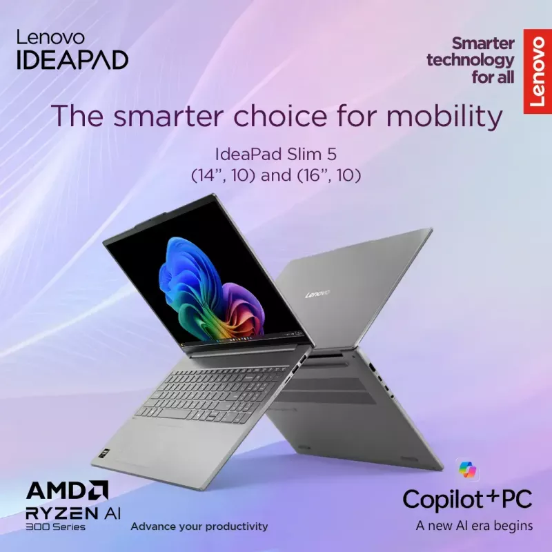 Laptop Lenovo IdeaPad schlank 5 — Ryzen 7 7735HS, 14 Zoll WUXGA IPS 300 Nits, 16 GB RAM, 1 TB SSD, AMD Radeon 680M, microSD-Kartenleser, Windows 11 Home