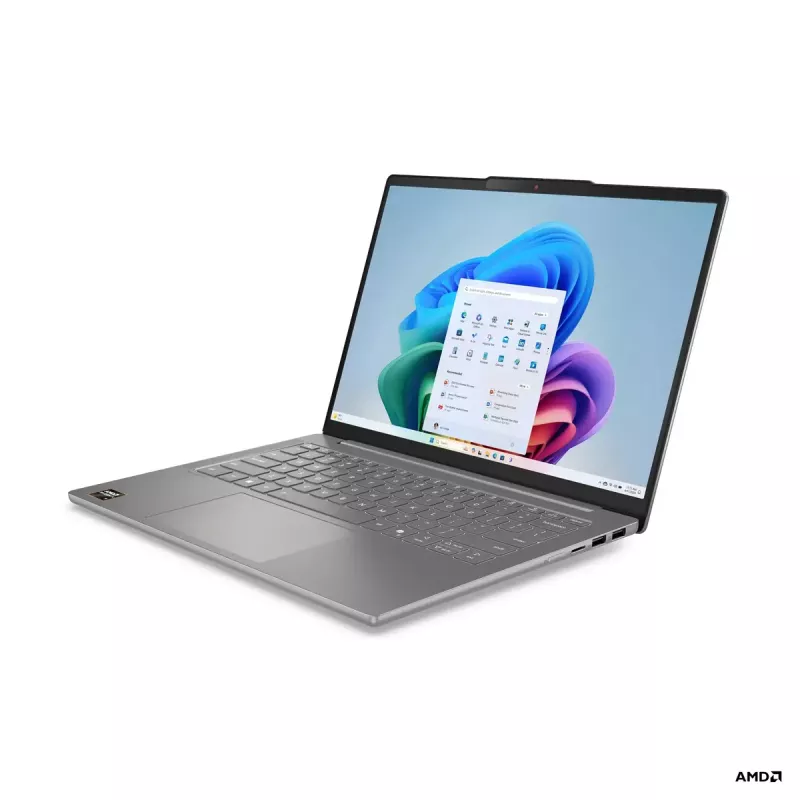 Laptop Lenovo IdeaPad schlank 5 — Ryzen 7 7735HS, 14 Zoll WUXGA IPS 300 Nits, 16 GB RAM, 1 TB SSD, AMD Radeon 680M, microSD-Kartenleser, Windows 11 Home