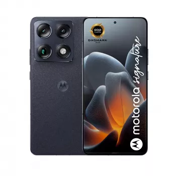 Motorola signature 17.2 cm (6,78 Zoll) Dual SIM Android 16.0 5G USB Type-C 16 GB 512 GB 5200 mAh Dunkelblau