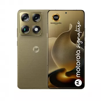 Motorola signature 17,2 cm (6,78 Zoll) Dual SIM Android 16.0 5G USB Type-C 16 GB 512 GB 5200 mAh Gold