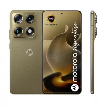 Motorola signature 17,2 cm (6,78 Zoll) Dual SIM Android 16.0 5G USB Type-C 16 GB 512 GB 5200 mAh Gold