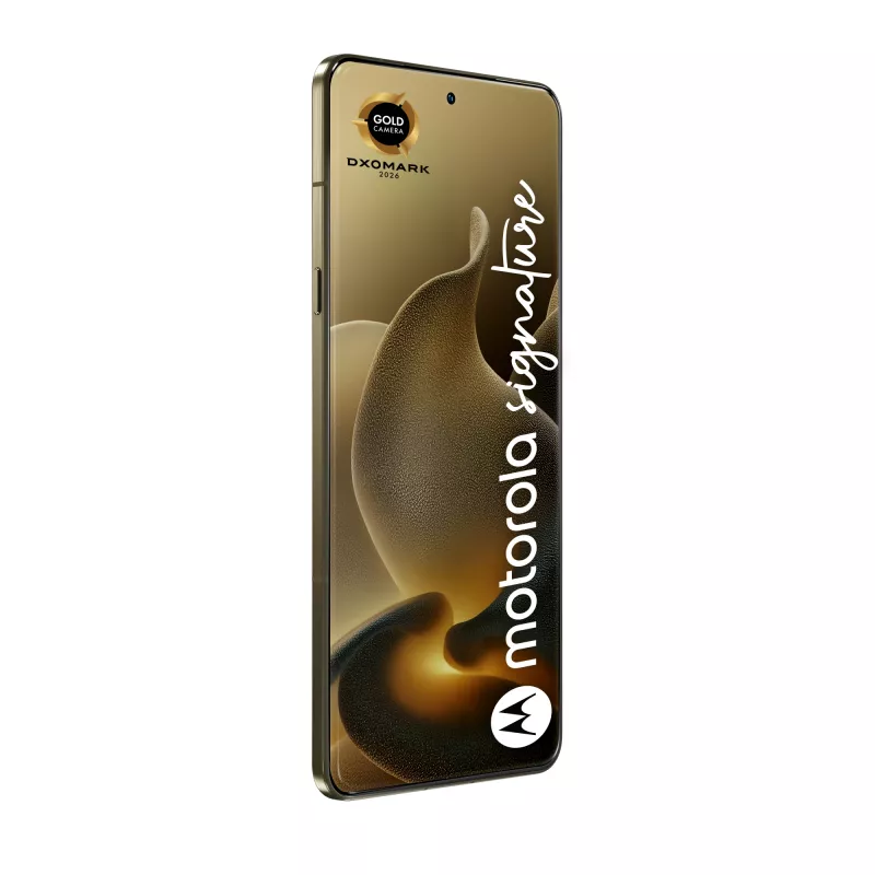 Motorola signature 17,2 cm (6,78 Zoll) Dual SIM Android 16.0 5G USB Type-C 16 GB 512 GB 5200 mAh Gold