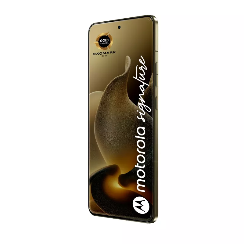 Motorola signature 17,2 cm (6,78 Zoll) Dual SIM Android 16.0 5G USB Type-C 16 GB 512 GB 5200 mAh Gold