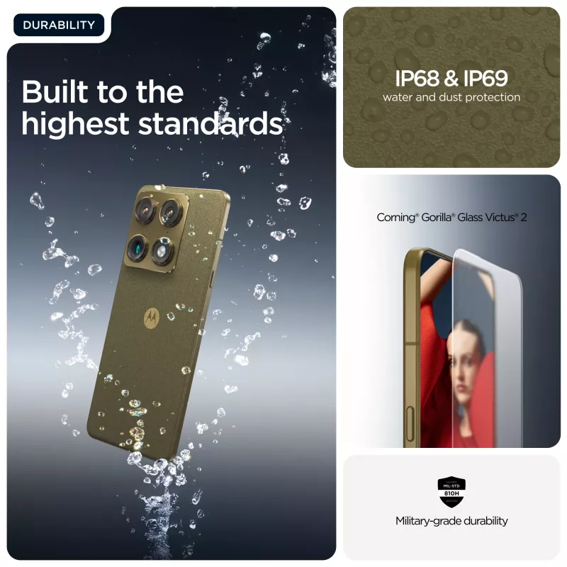 Motorola signature 17,2 cm (6,78 Zoll) Dual SIM Android 16.0 5G USB Type-C 16 GB 512 GB 5200 mAh Gold