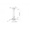 Deckenhalterung Multibrackets M Universal Projector Mount I