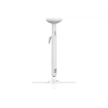 Decken-Projektorhalterung MULTIBRACKETS M HD verstellbar 620–800 mm, weiß, max. 30 kg