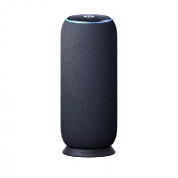 Mono tragbarer Lautsprecher Motorola moto sound flow Carbon – 30 W RMS, USB-C, kabellos, Stoffgehäuse