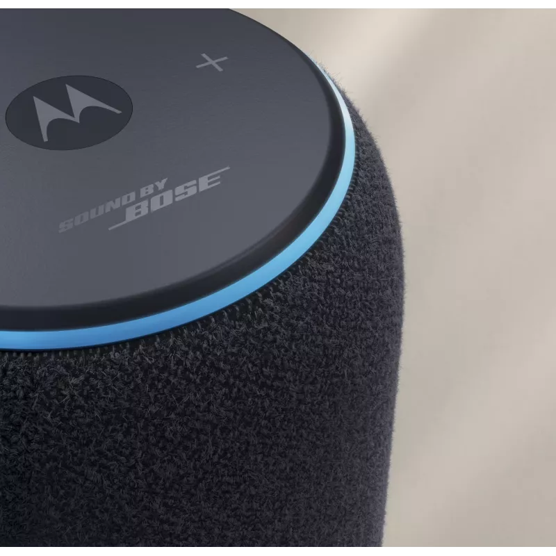 Mono tragbarer Lautsprecher Motorola moto sound flow Carbon – 30 W RMS, USB-C, kabellos, Stoffgehäuse