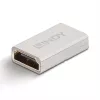 Lindy HDMI 2.1 Buchse-zu-Buchse-Koppler, HDMI 2.1, HDMI 2.1, Silber