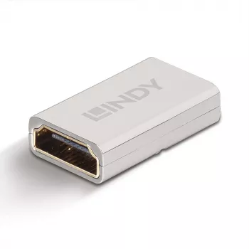 Lindy HDMI 2.1 Buchse-zu-Buchse-Koppler, HDMI 2.1, HDMI 2.1, Silber