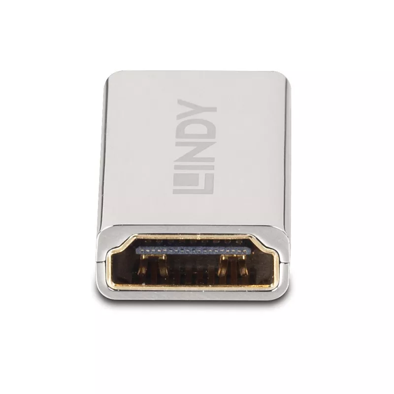 Lindy HDMI 2.1 Buchse-zu-Buchse-Koppler, HDMI 2.1, HDMI 2.1, Silber