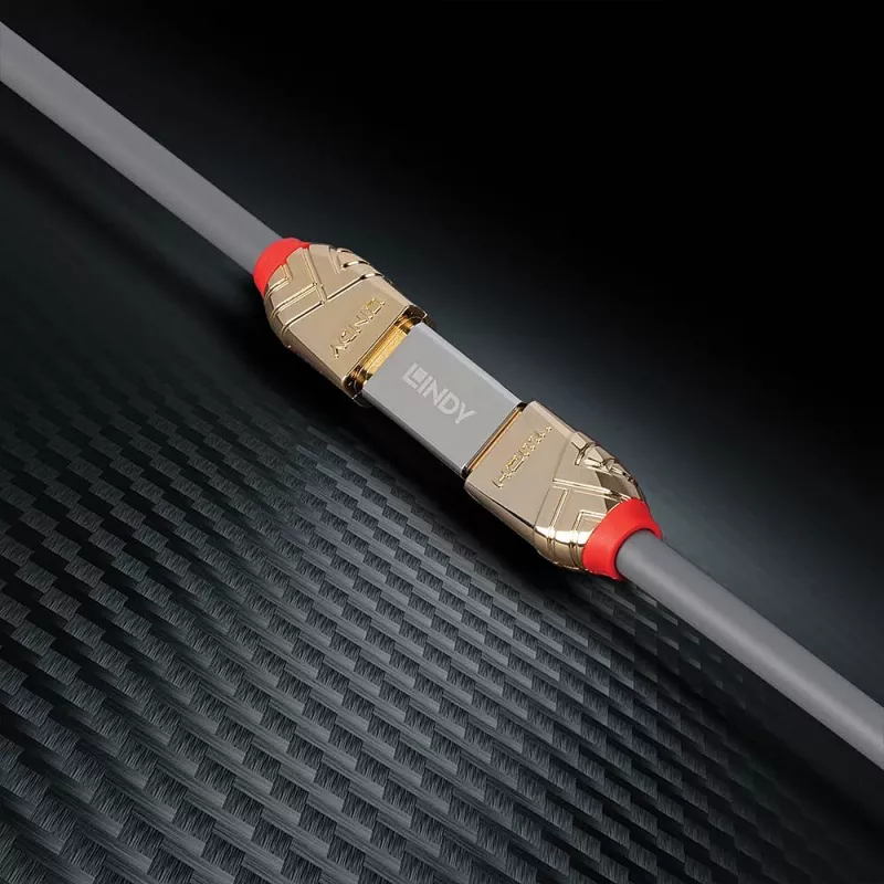 Lindy HDMI 2.1 Buchse-zu-Buchse-Koppler, HDMI 2.1, HDMI 2.1, Silber