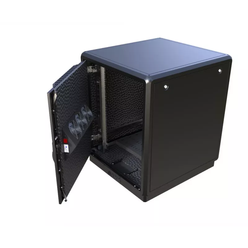 Lanview RDLAK12U758BL Rackschrank 12U Schwarz