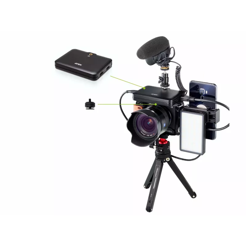 ATEN CAMLIVE™+(HDMI zu USB-C UVC Videoaufzeichnung mit PD3.0 Power Pass-Through)