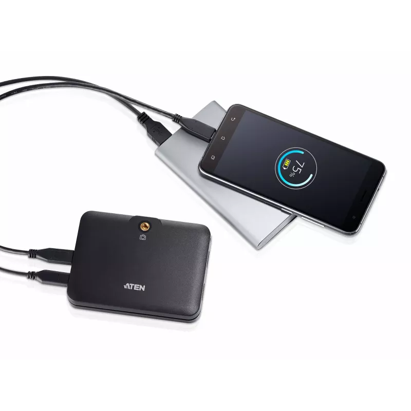 ATEN CAMLIVE™+(HDMI zu USB-C UVC Videoaufzeichnung mit PD3.0 Power Pass-Through)