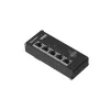 Unmanaged Fast Ethernet PoE Desktop Switch Teltonika TSF000 — 5× 10/100 RJ-45, IEEE 802.3af/at, DC 7–57 V, schwarz