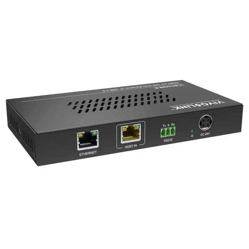 Vivolink Videoscaler VLSC242M, Metallgehäuse, HDCP 1.4/2.2, AC 110–230V, 250×200×44 mm