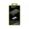 Sandberg Solar Powerbank CampLED 10000, 10000 mAh, Programmable Power Supply (PPS), 3,7 V, 15 W, Schwarz