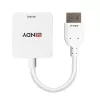 Lindy HDMI 18G zu DisplayPort 1.2 Konverter, 0,095 m, HDMI Typ A (Standard), DisplayPort, Buchse, Stecker, gerade