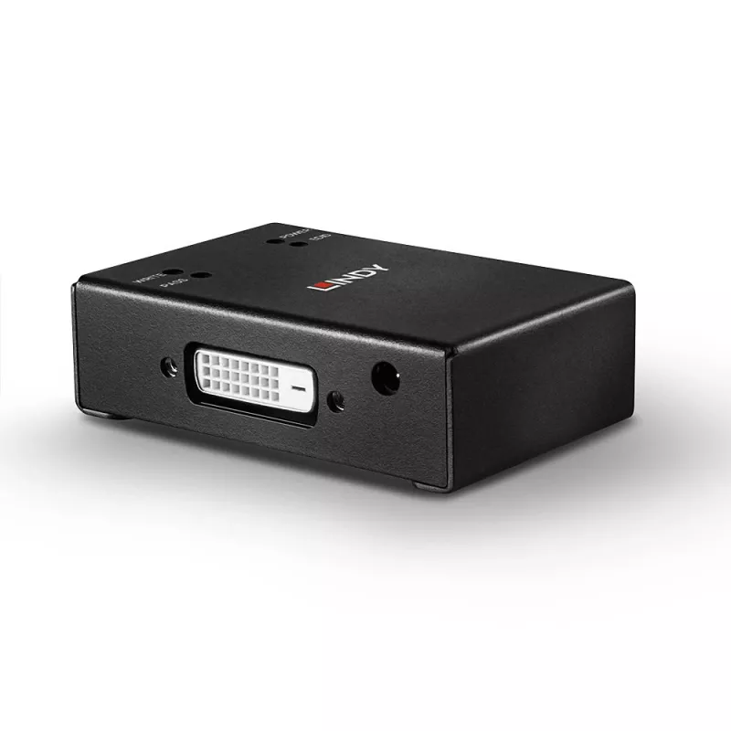 Lindy HDMI / VGA / DVI EDID Recorder, 3840 x 2160 Pixel, 1920 x 1080,2560 x 1600,3840 x 2160, 18 Gbit/s, Schwarz, Metall, HDMI