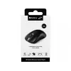 Sandberg Wireless Maus Saver Schwarz, Beidhändig, RF Wireless, 1600 DPI, Schwarz