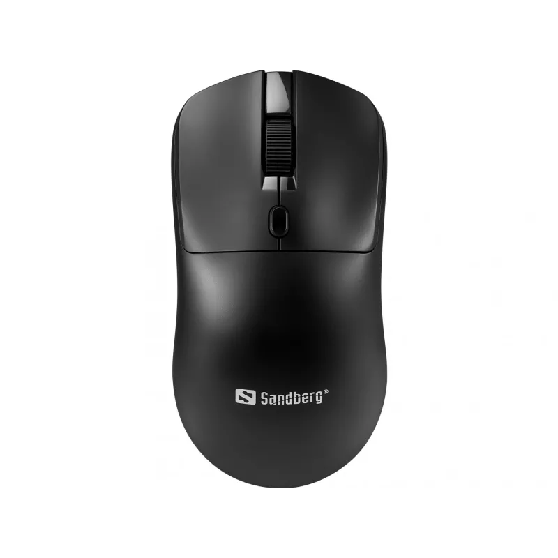 Sandberg Wireless Maus Saver Schwarz, Beidhändig, RF Wireless, 1600 DPI, Schwarz