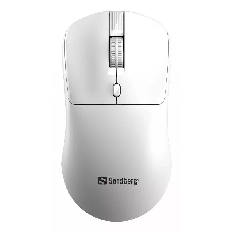 Sandberg Wireless Maus Saver Weiß, Beidhändig, RF Wireless, 1600 DPI, Weiß