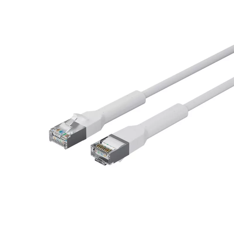Netzwerkkabel Lanview LV-6AFTP-FLEX-ANG-03W-S — geschirmt FTP, abgewinkelter Stecker, flexibel, 3 Adern